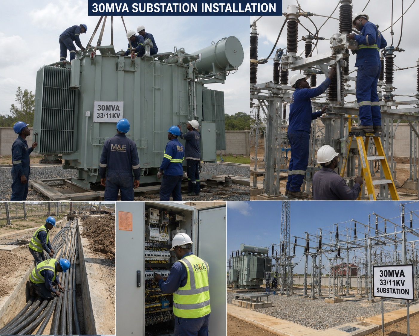 30MVA Substation Installation