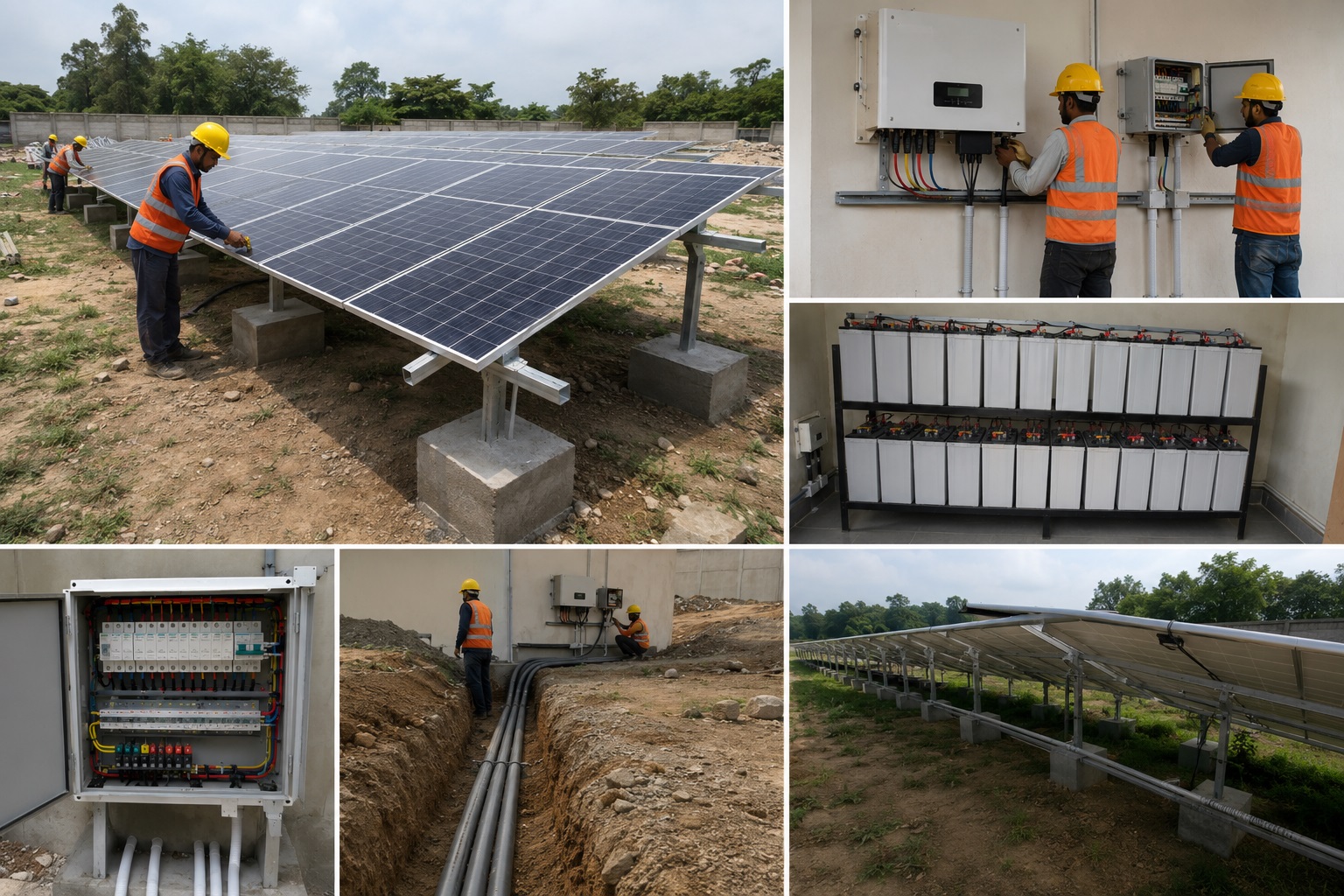 Installation of 33KVA Solar Power Plant
